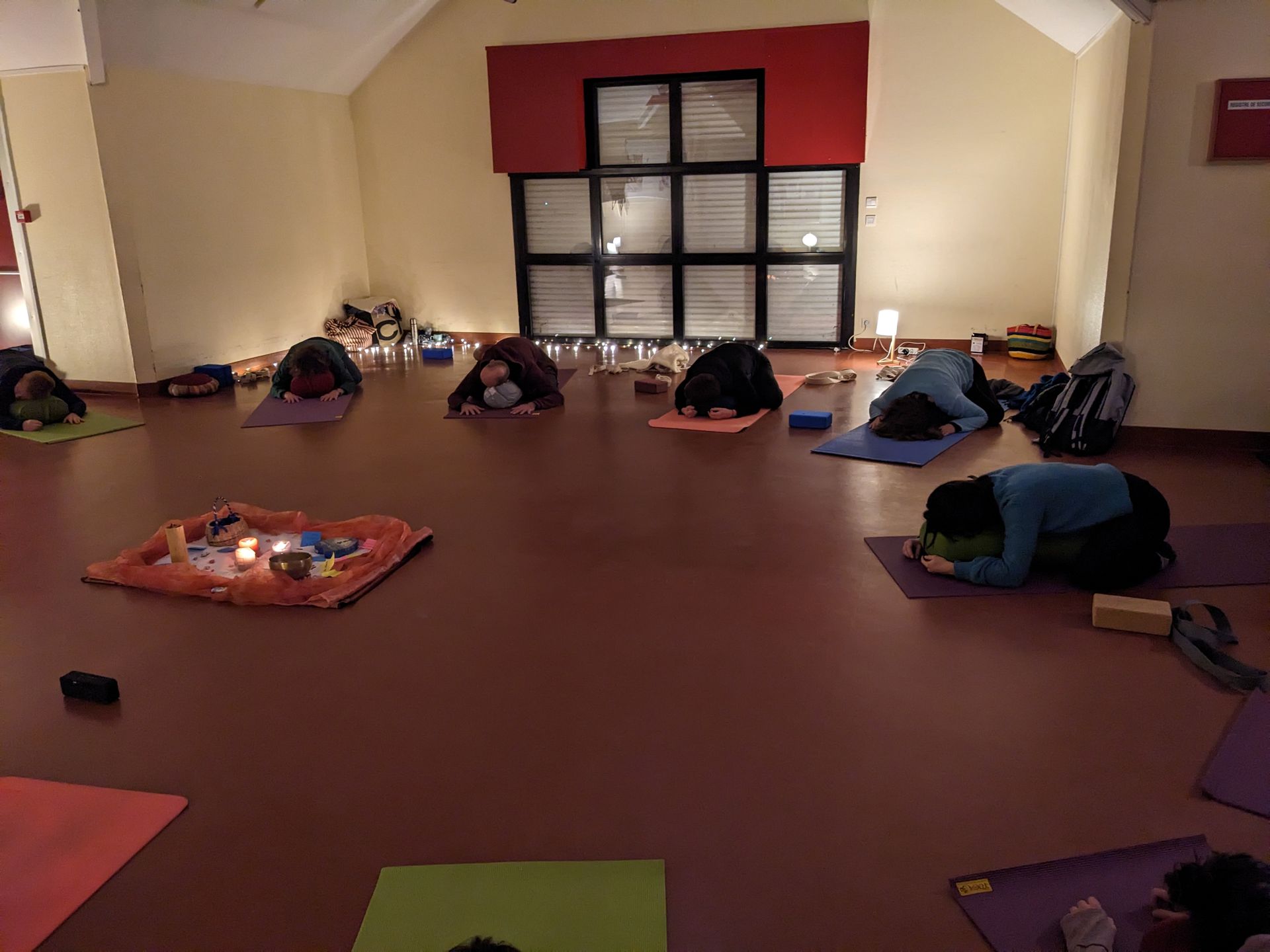 Atelier Yoga et Rêve éveillé. Salle de Kerfaouët. Février 2023