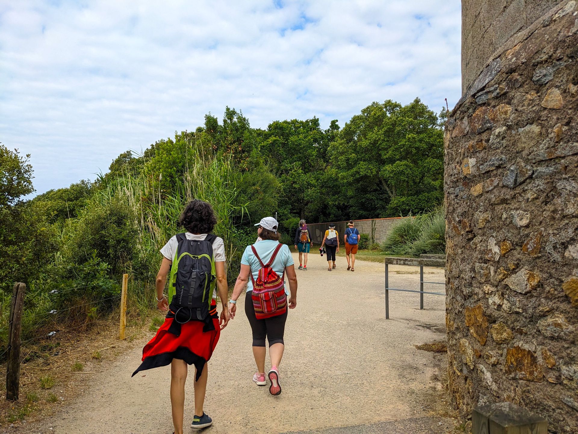 Promenade par le sentier côtier de Saint-Nazaire. SNCP 2023
