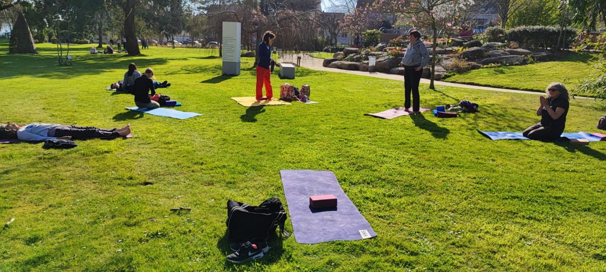 Séance en plein air. Jardin des Plantes. Octobre 2021