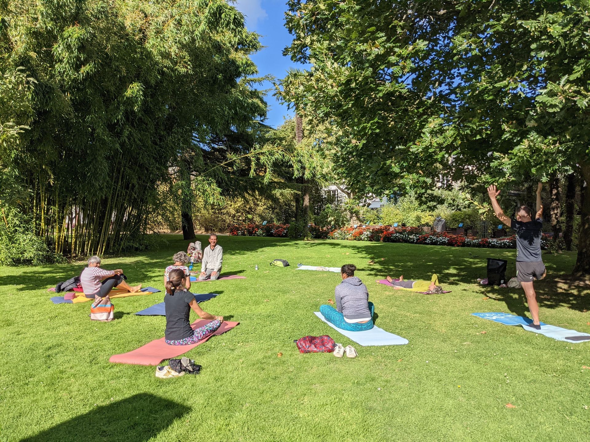 Séance en plein air. Jardin des Plantes. Mai 2022